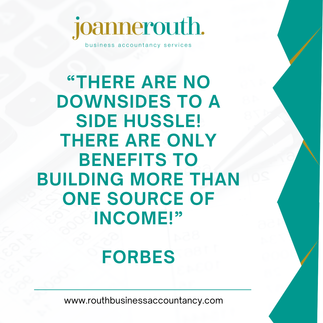 There are no downsides to a side hussle! There are only benefits to building more than one source of income - Forbes