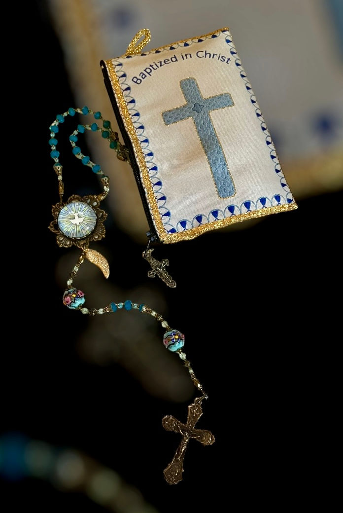 Thumbnail: SOLD - Baptism - Boy {Bonus Pin}