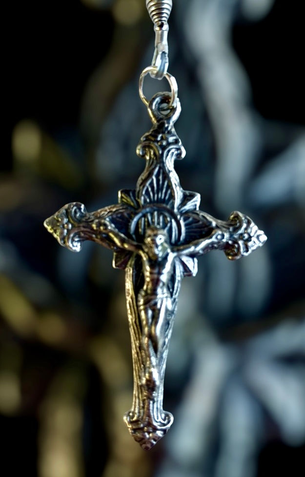 Thumbnail: SOLD! Mother Mary Filigree - Jet