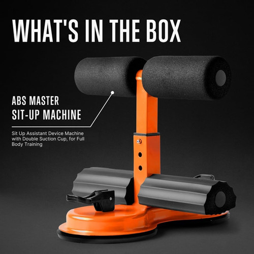 Support Abdominal Support Pied Ventouse Réglable - Appareil Abdominaux Portable Gym Maison Noir Rose Gym Compacte Portable