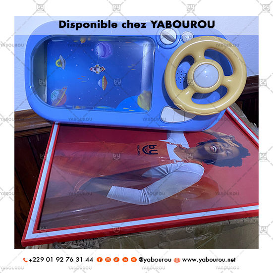 Miniature : JOUET DE CONDUITE SIMULEE AVEC VOLANT ET PORT USB POUR ENFANTS DE 3 ANS ET PLUS