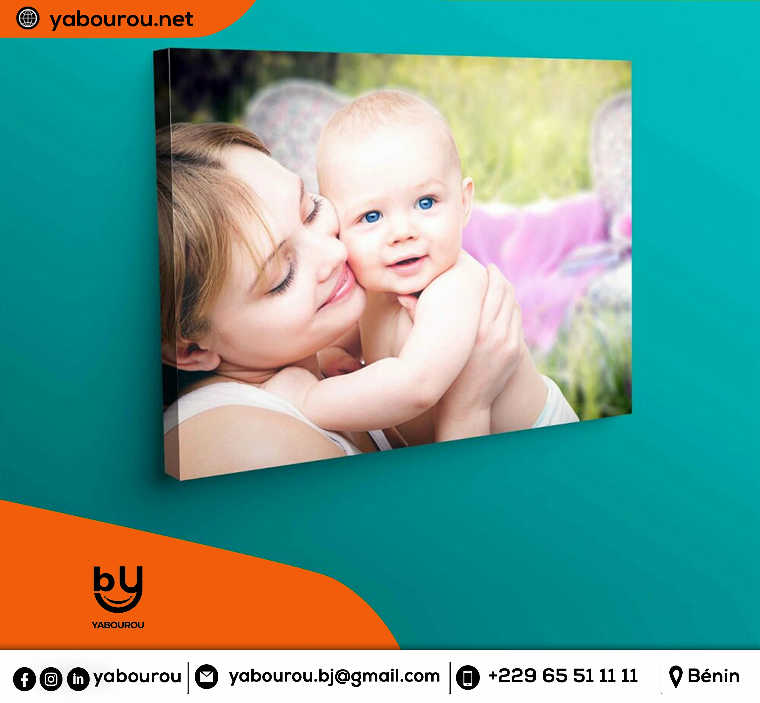 TABLEAU EN TOILE PERSONNALISÉ STANDARD