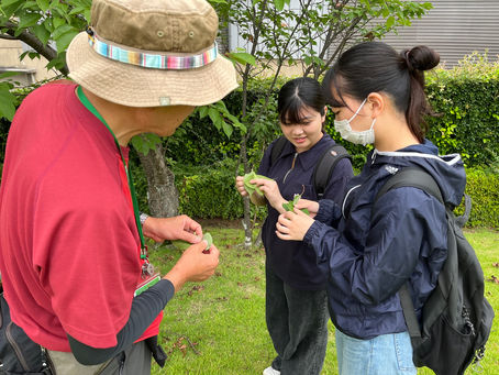 森林セラピーを体験しました(藤田ゼミ)