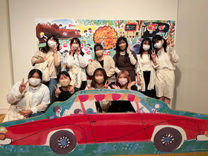 卒研ゼミで大分市美術館を訪問しました(藤田ゼミ)