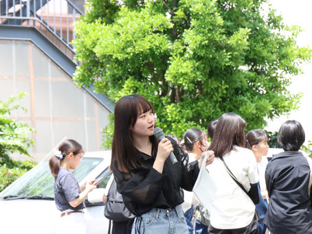 ポルトソール通りの完成式典に参加しました