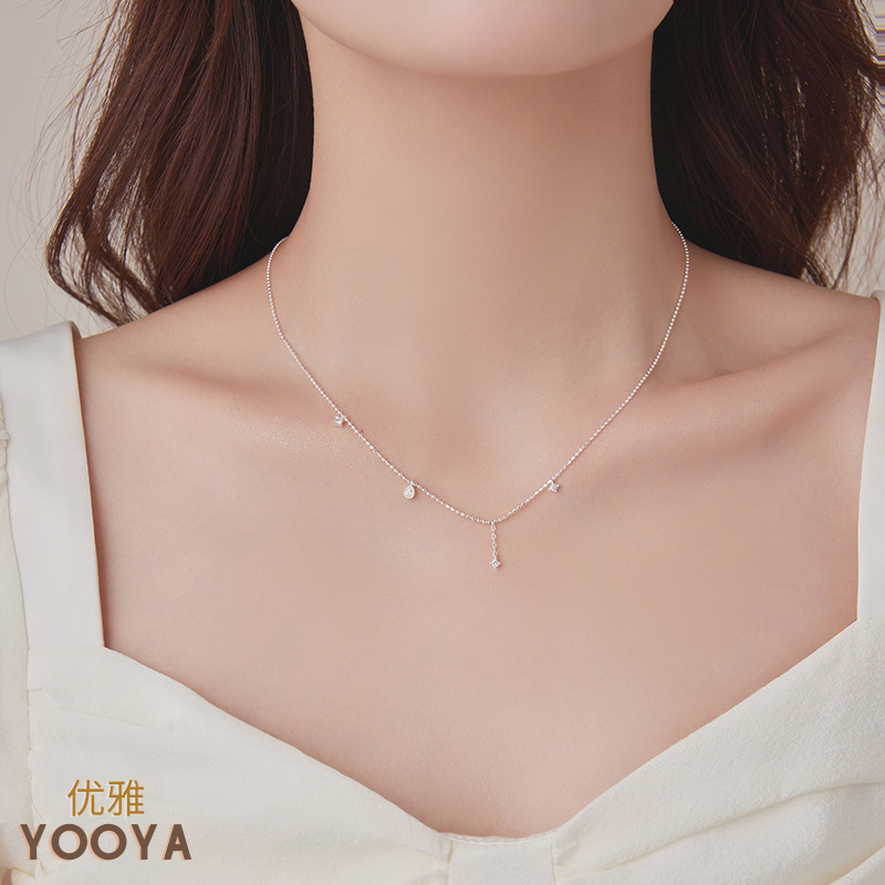 縮圖：C011 银河闪耀锁骨链