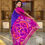 Thumbnail: RANG BHOOMI - JIMMY CHOO TISSUE SILK SAREE WITH JACQUARD BORDER - LILLEMART.COM