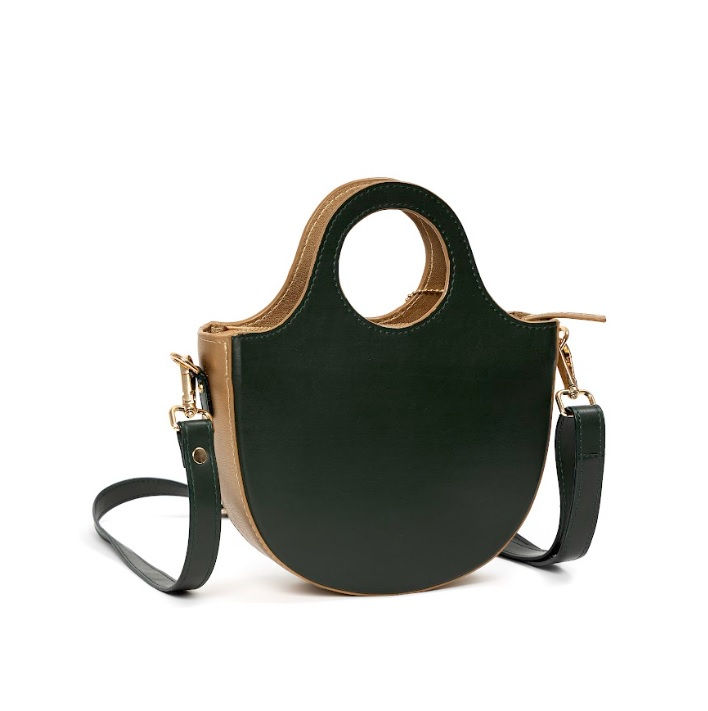 थंबनेल: GREEN HERITAGE - SAVANNAH VEGAN LEATHER SLING BAG  - BUYBAY.IN
