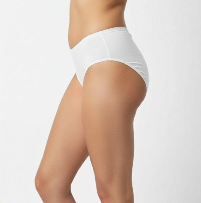 थंबनेल: BAMBOOLOGY -  BAMBOO FABRIC WOMEN'S MID RISE PANTY  - LILLEMART.COM