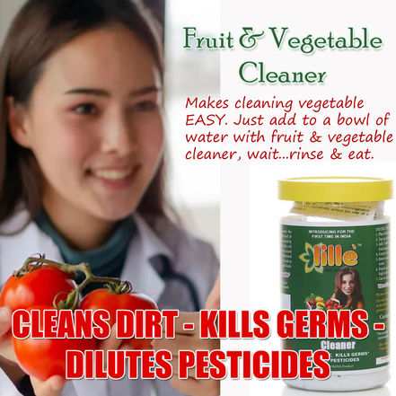 Kills germs, dilutes pesticides & Cleans dirt