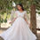 थंबनेल: RANG BHOOMI - FAUX BLOOMING GOWN WITH ZARI EMBROIDERY - LILLEMART.COM