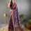 Thumbnail: RANG BHOOMI - MALAI COTTON SAREE WITHKALAMKARI PRINT - LILLEMART.COM