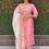 Thumbnail: RANG BHOOMI - PINK ROMAN SILK SALWAR SET - LILLEMART.COM