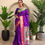Thumbnail: RANG BHOOMI - SILK SAREE WITH PICHWAI-PAITHANI WEAVING - LILLEMART.COM