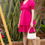 Thumbnail: PINK SORBET A LINE MIDI DRESS - BUYBAY.IN