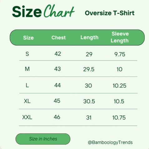 Thumbnail: BAMBOOLOGY - MEN OVERSIZED PLAIN BAMBOO T-SHIRT - LILLEMART.COM