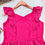 Thumbnail: PRANG BHOOMI  PINK HAKOBA SCHIFFLI COTTON DRESS - LILLEMART.COM