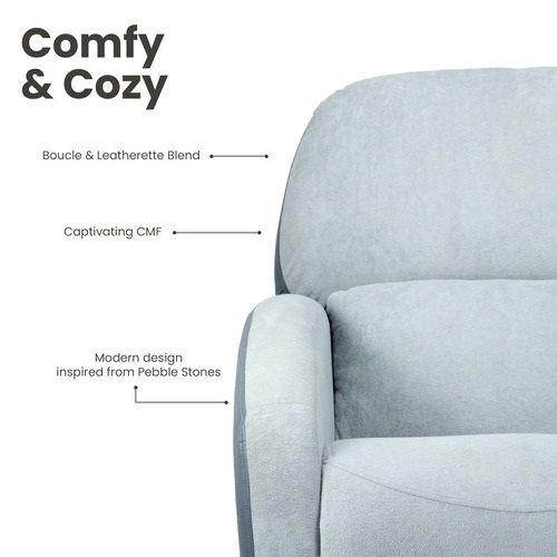 थंबनेल: HUSH HIVEN RECLINER CHAIR - BUYBAY.IN