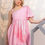थंबनेल: HOUSE OF ABEENA - BLOSSOM BLUSH FIT & FLARE MINI DRESS - BUYBAY.IN