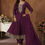 थंबनेल: RANG BHOOMI - VICHITRA SILK SUIT WITH EMBROIDERY - LILLEMART.COM