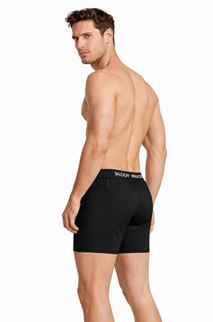 थंबनेल: BAMBOOLOGY - ULTRA SOFT TRUNKS AND BOXERS FOR MEN - BAMBOO UNDERWEAR, COMBO PACK