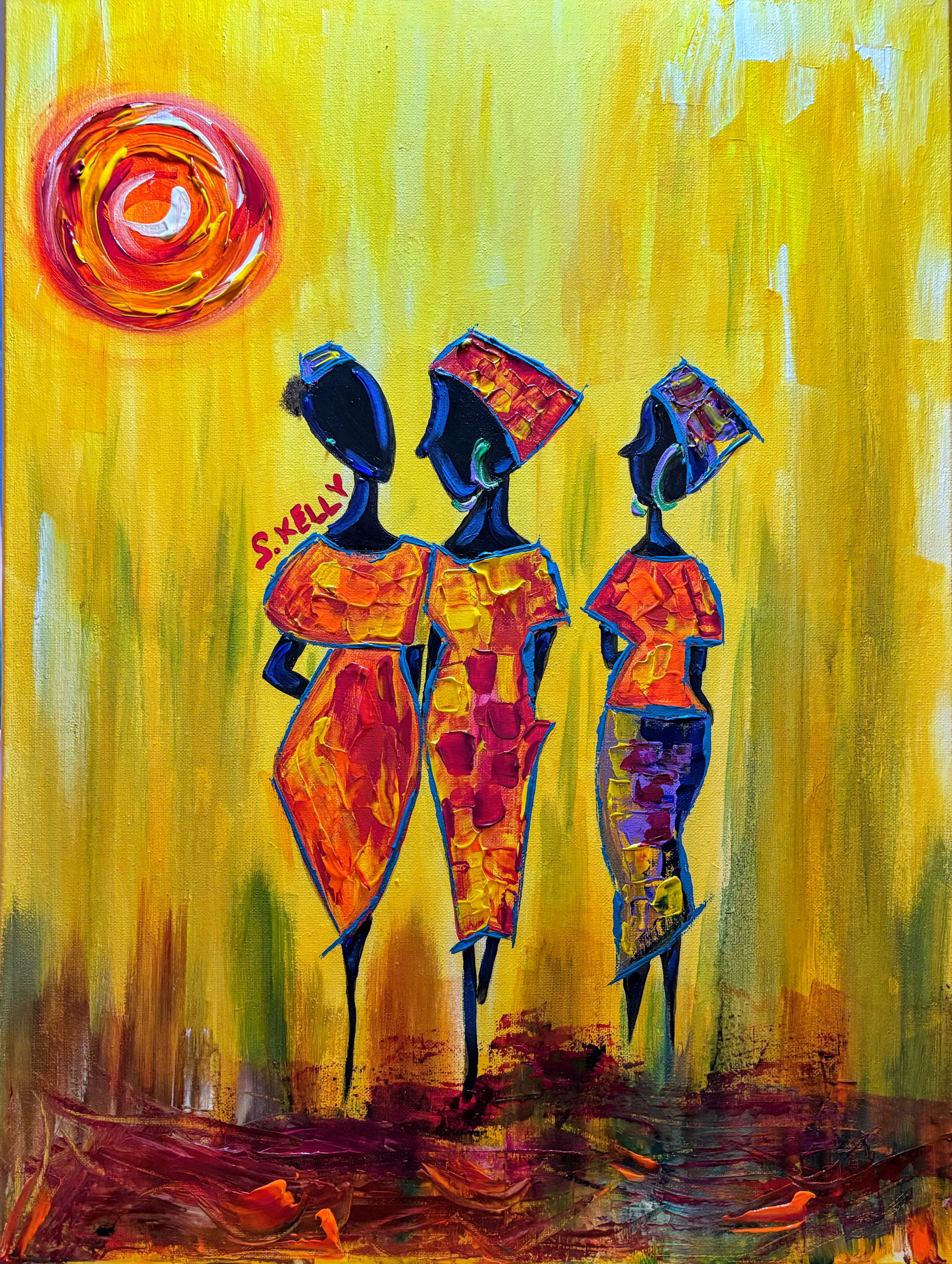 The Sun in the Journey- Giclee Print