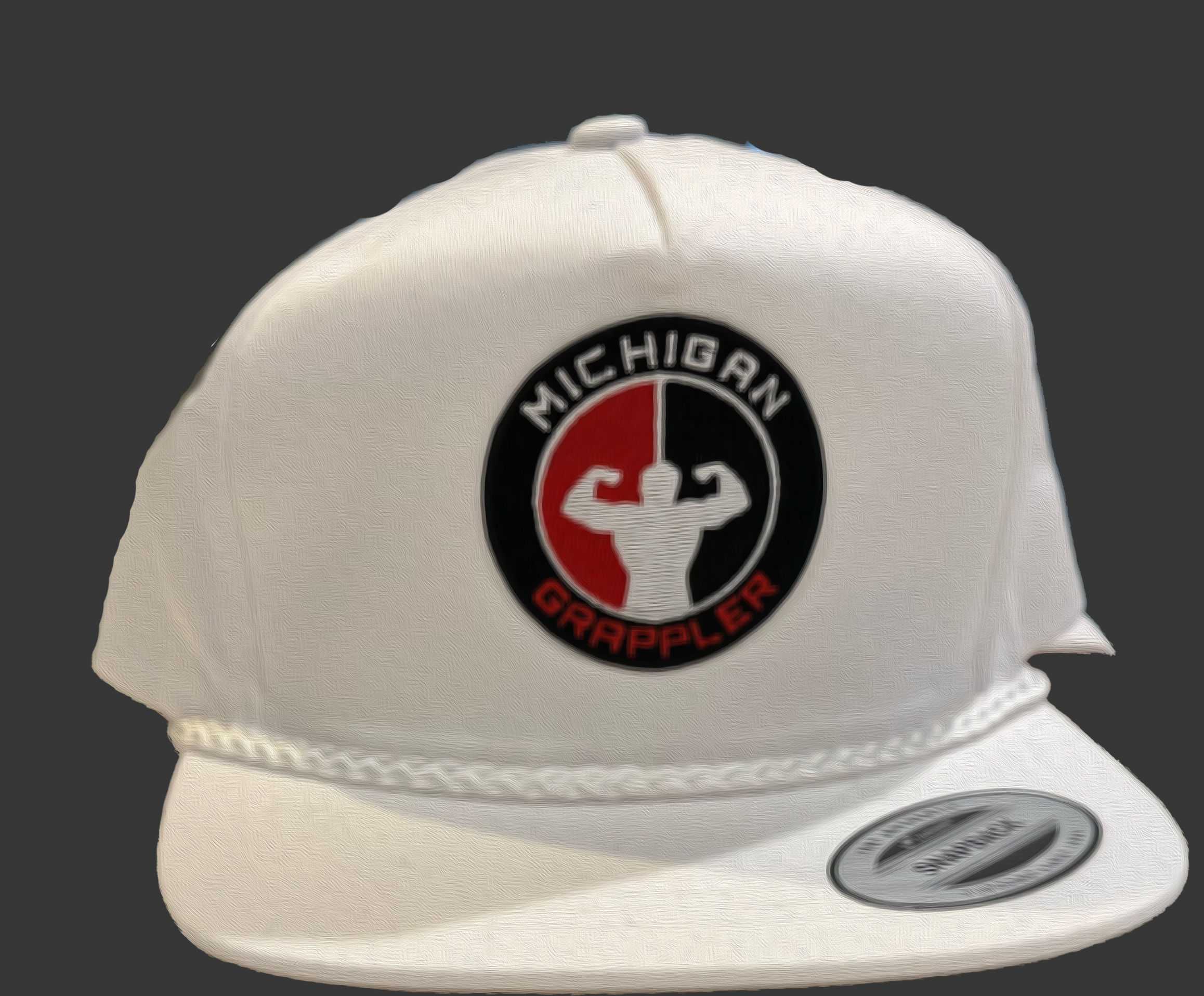 MIG White Ribbon Hat