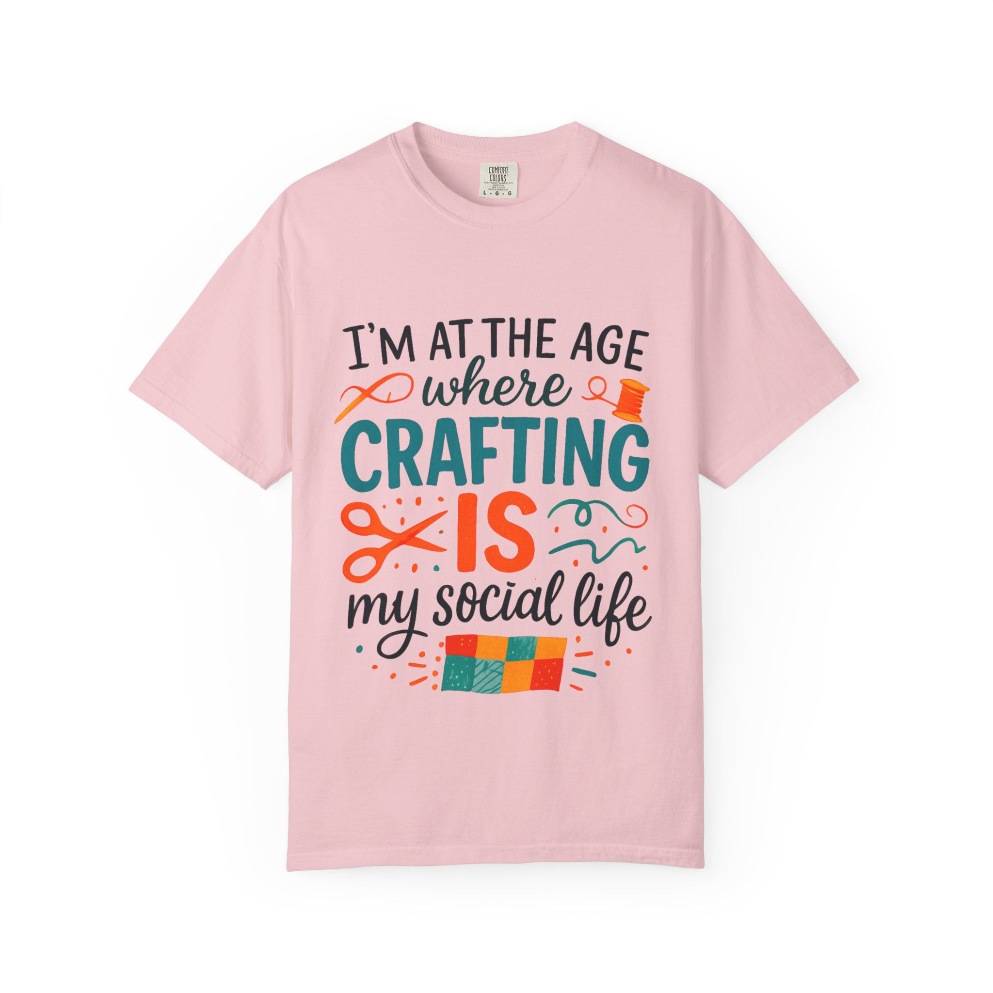 Tee Unisex "...Crafting Is My Social Life"