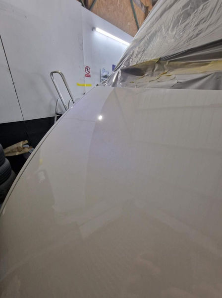 van respraying white