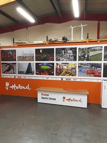 Holland trade show stand