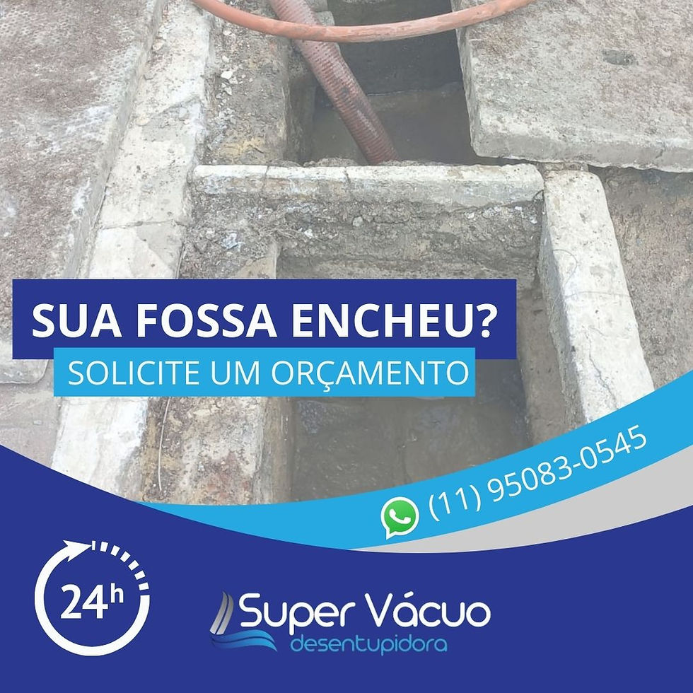 Como saber se a fossa encheu?