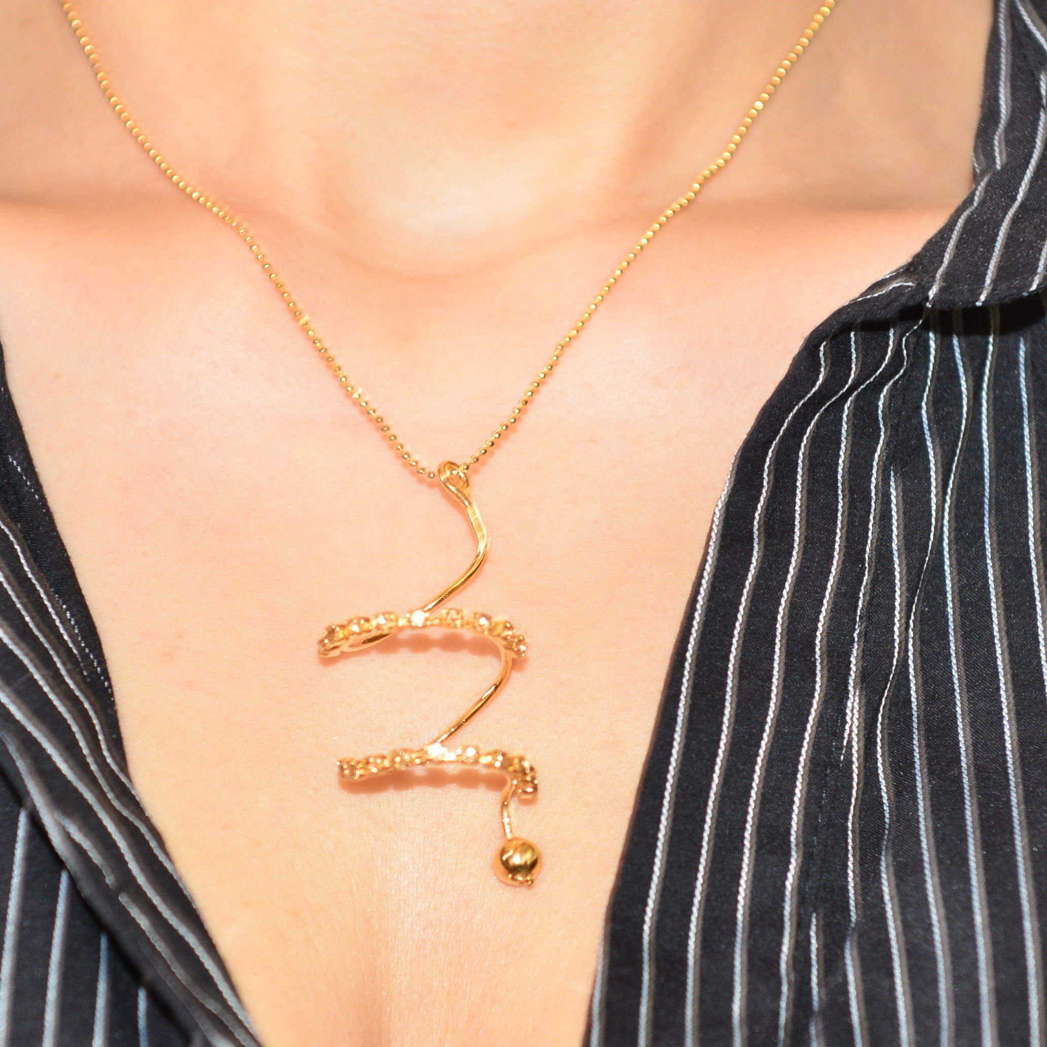 שרשרת לאה - ספירלה שמפניה