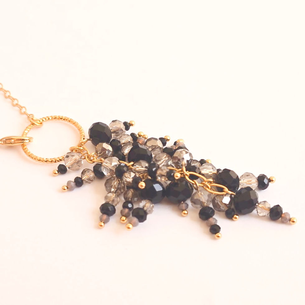 תמונה ממוזערת: שרשרת רימון - שחור