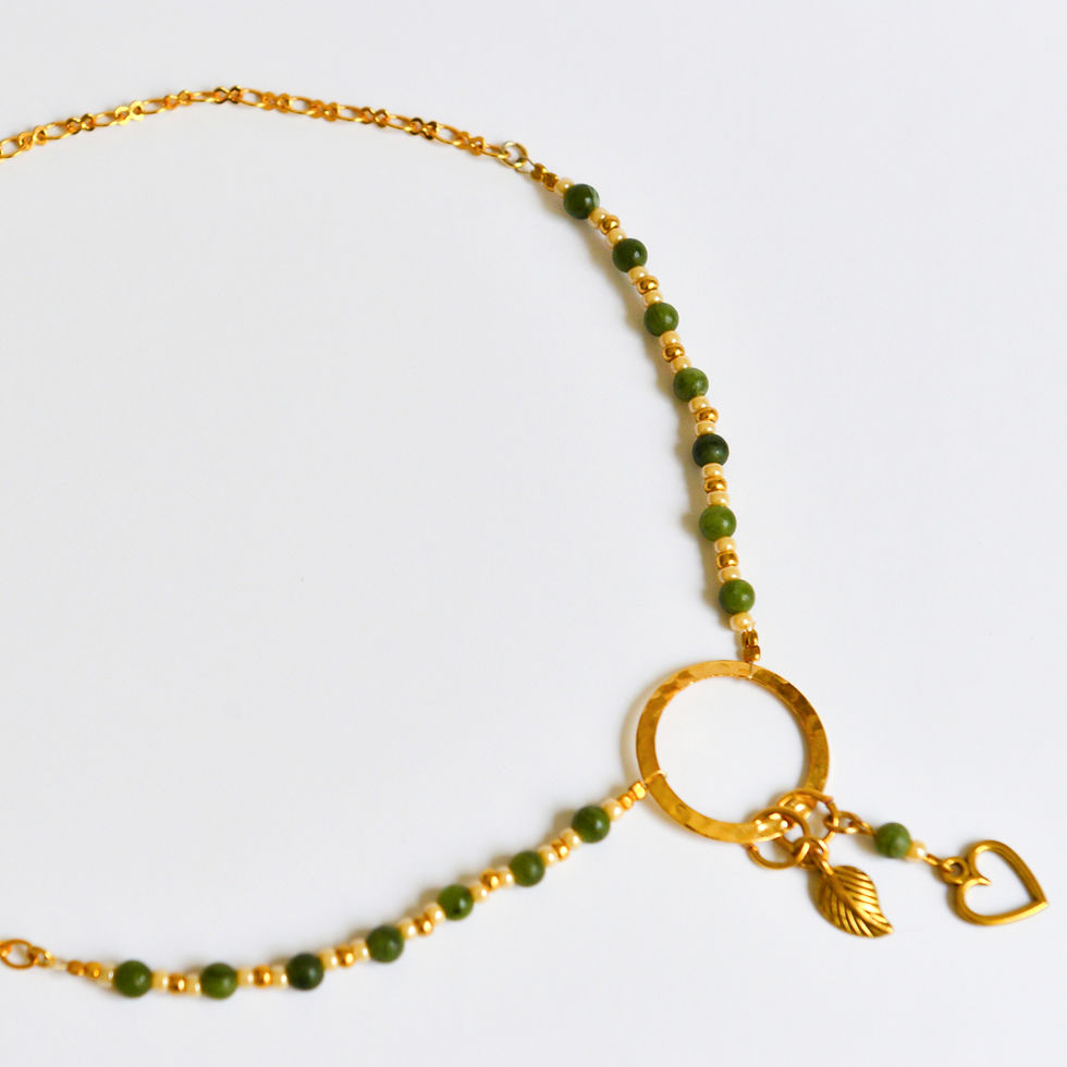 תמונה ממוזערת: שרשרת שרי לב עלה