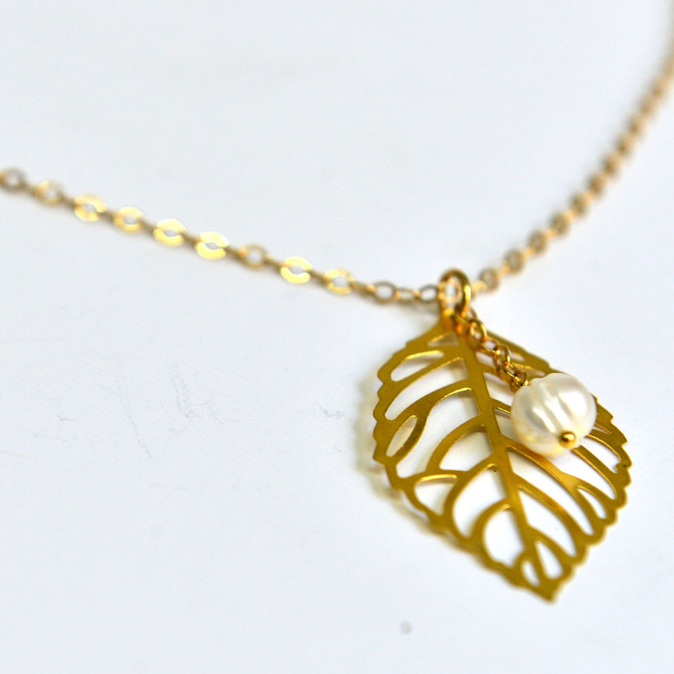 תמונה ממוזערת: שרשרת תמר - עלה גדול