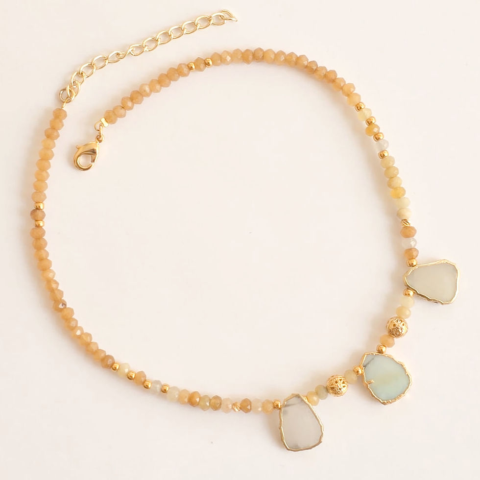 תמונה ממוזערת: שרשרת מירב - חום