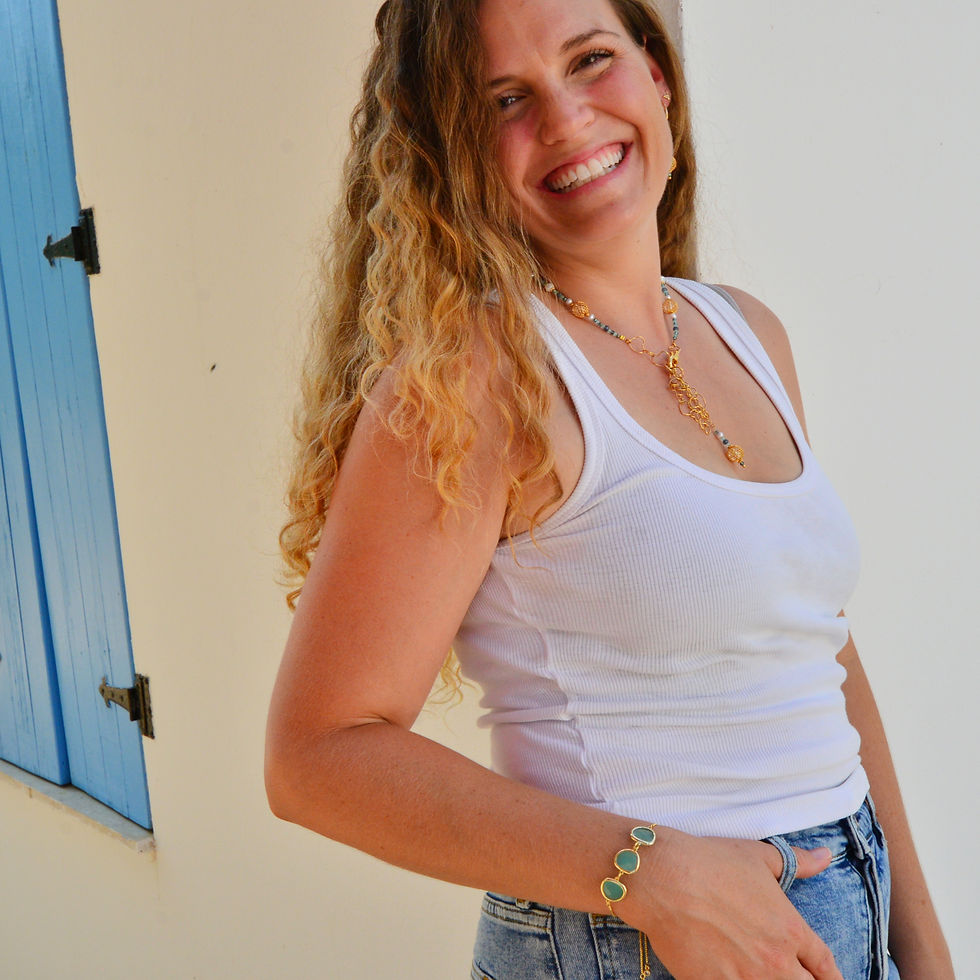 תמונה ממוזערת: שרשרת שני כדור זהב