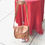Thumbnail: Mid sized brown shoulder bag by The Sak