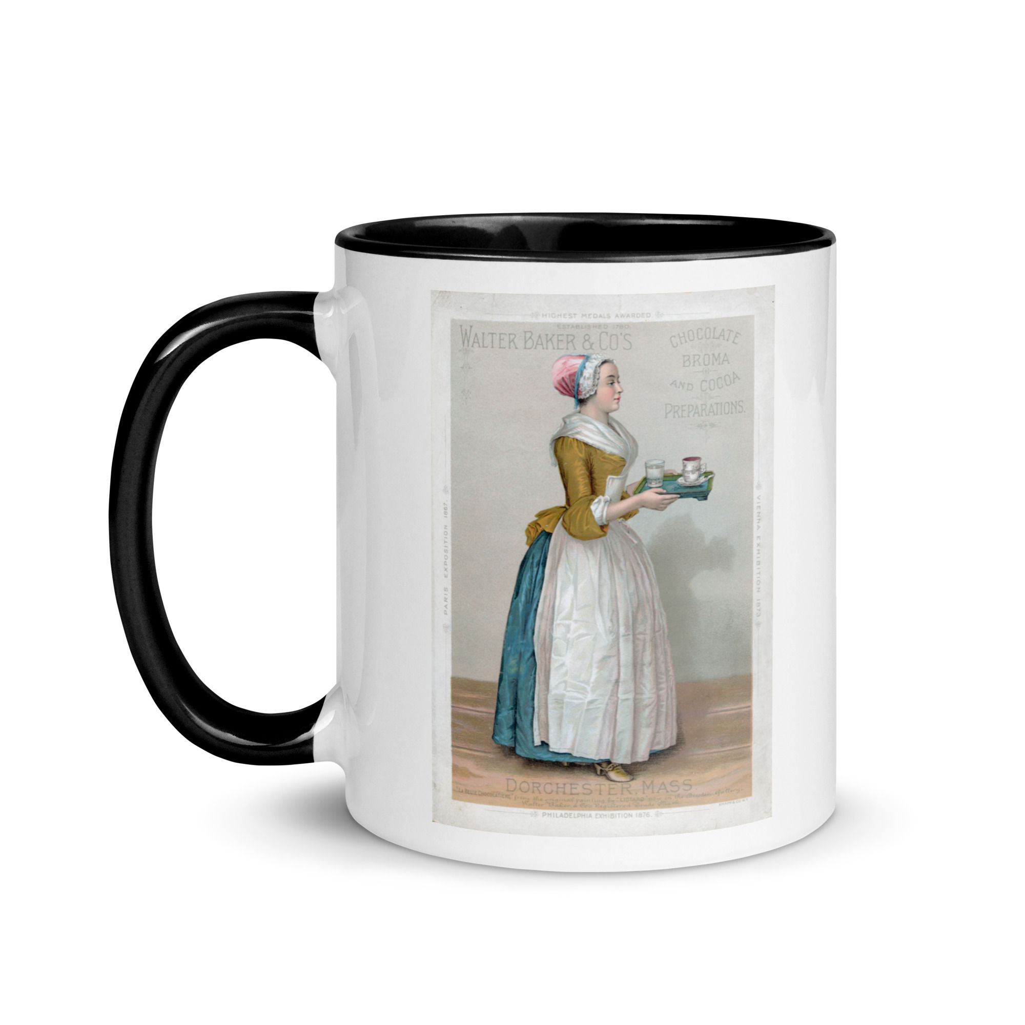 Baker’s La Belle Chocolatiere (The Chocolate Girl) mug