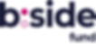 Logo of b:side fund company.