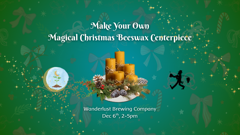 🎄🕯️ Make Your Own Magical Christmas Beeswax Centerpiece 💚✨