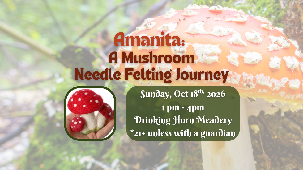 Amanita: A Mushroom Needle Felting Journey πβ¨πͺ‘