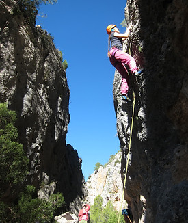 Klettermekka Orpierre in Frankreich