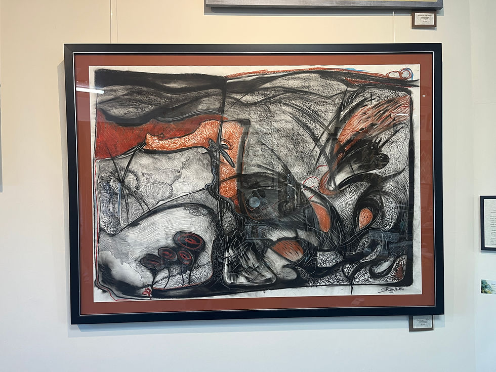 "Landscape in Black" - Sandra James