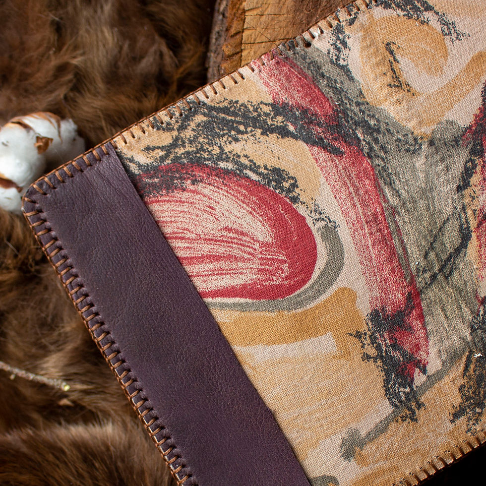 Miniatură: Copertă reutilizabilă A6 frunză