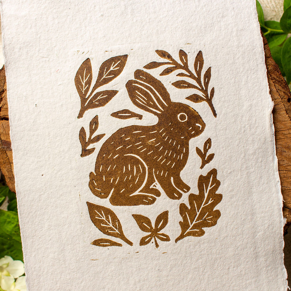 Miniatură: LinoPrint „iepuraș” mediu