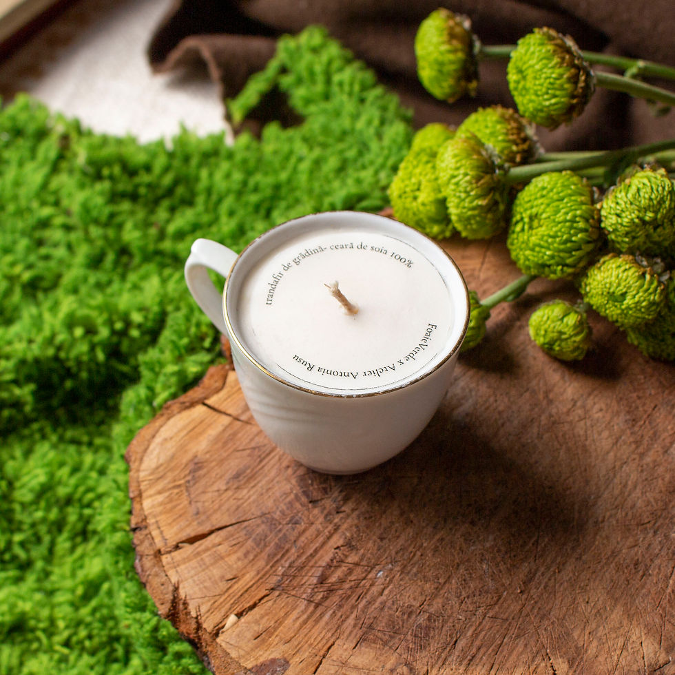 Miniatură: Lumânare trandafiri „little rose”