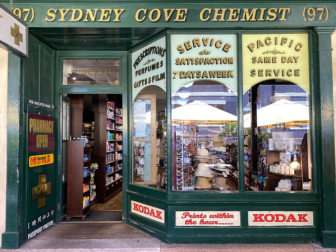 Family owned Pharmacy conveniently located in the heart of The Rocks