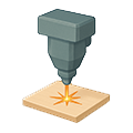 laser engraving icon