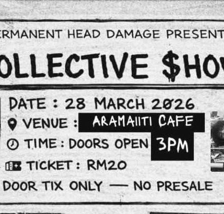 COLLECTIVE SHOW 28 March 2026 at Bintulu, Sarawak.